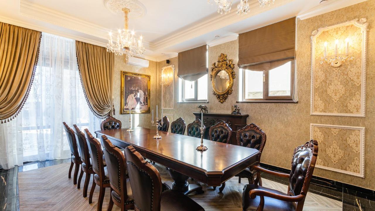 Gregory Boutique Hotel Kisinyov Kültér fotó A dining room